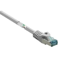 Renkforce RF-5191008 RJ45 Netzwerkkabel Patchkabel CAT 6a S/FTP 30.00 m Grau Flammwidrig mit (RF-5191008)