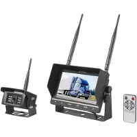 Renkforce RV2,4-7 Rückfahrvideosystem 2 Kamera-Eingänge Schraubmontage Schwarz (matt) (RF-5370030)