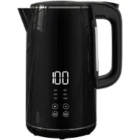 Kalorik TKG JK 2000 Bouilloire électrique sans fil, avec écran noir, Bouilloire électrique, Noir
