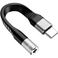 Roline Adaptateur USB type C - audio 3,5mm, ST/BU, 0,1 m