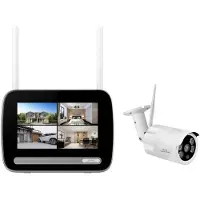 Stabo multifon security V 51136 Kit de surveillance sans fil avec 1 caméra 2304 x 1296 pixels 2.4 GHz (51136)