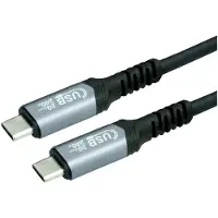 Value Valeur VALEUR 11.99.9087 Câble USB USB4 Gen 2x2 2 m USB C Noir