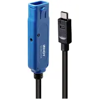 Lindy 43380 câble USB USB 3.2 Gen 1 (3.1 Gen 1) 5 m USB C USB A Noir
