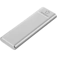 Renkforce RF-HDE-100 M.2 SSD-Gehäuse USB-C (USB 3.2 Gen 2) 10 GBit/s M.2 PCIe NVMe 2230, 2242, 2260, 2280 RF-6058280