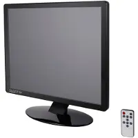 Sygonix SY-6180358 Moniteur LCD de surveillance EEK : E (A - G) 48.26 cm 19 pouces 1280 x 1024 P (1280 x 1024 pixels), Caméra réseau, Noir