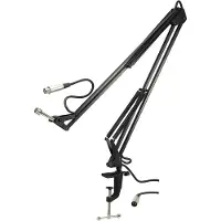 Renkforce Mikrofon-Tischstativ 5/8" - Studio-Mikrofon-Schwenkarm