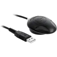 DeLOCK Multi GNSS UDR récepteur de navigation - USB A male - L1, 1575,4200 M