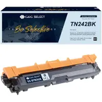 G&G Toner de rechange Brother TN-242BK Noir Compatible TN-242BK GS-BTN242K (CF, Y)