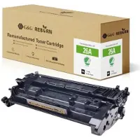 G&G Toner Remplace HP 26A Compatible Noir 3100 pages Reborn remanufactured 2 (CF)