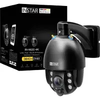 Instar IN-9820 4K noir - Version LAN PoE WLAN