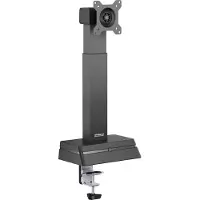 Speaka Professional SP-EMS-200 1fach Monitor-Standfuss 43.2 cm 17" (Tables, 32", 10 kg), Support de moniteur, Noir