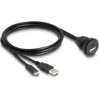 DeLOCK Câble USB 2.0 USB Type-A mâle et USB Type-C mâle 1m