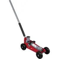 Holzmann Cric hydraulique tout-terrain de 1,5T - barre de levage de 950mm - rouge
