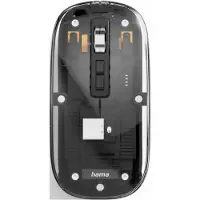 Hama Souris sans fil - - WM-600 - Multi-appareils - 5 boutons - Bluetooth/Radio