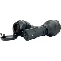 Berger & Schroeter Adaptateur de conversion de tension 7 pôles 24 V à 13 pôles 12 V