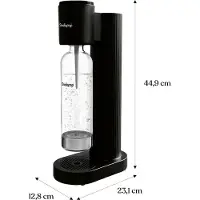Sodapop Cooper Pro, Gazéificateur d’eau, Noir