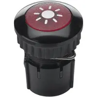 Grothe Bouton-poussoir de sonnette rond 14,6mm PROTACT 100 LED 63032