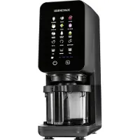 Gourmet Maxx Machine à glace GOURMETmaxx, 700W, noire, 2 récipients de 430 ml, modèle LB8, avec 9 programmes