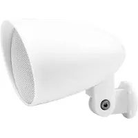 Omnitronic PS-25WB Haut-parleur extérieur 70 W IP65 Blanc 1 paire (1 paire), Enceinte encastrable, Blanc