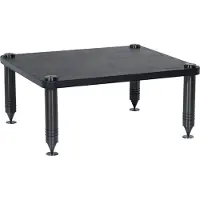 Norstone COMO-3/BK (1 pièce, Support, Non mobile), Pied + support mural pour enceinte, Noir