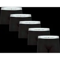 Tommy Hilfiger Boxers 5P TRUNK hommes - Noir - EU M