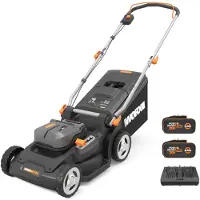 WORX WG745E Tondeuse à gazon sans fil 40V - Tondre efficacement avec un moteur brushless
