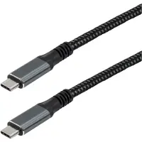 MaxTrack C 531-2 câble USB USB 3.2 Gen 1 (3.1 Gen 1) 2 m USB C Noir et Gris