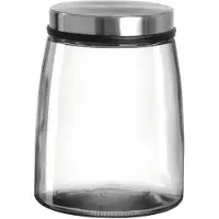 Montana : :content Boîte, boîte à provisions, bocal à provisions, conservation, récipient à provisions, verre, 1 L, 089485