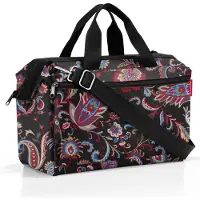 Reisenthel allrounder S pocket, sac à main, sac à bandoulière, Paisley Black, 11 L, MO7064
