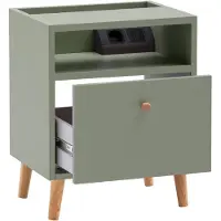 Schildmeyer Bjarne Nachttisch pistazie (40.20 x 32.70 x 50.10 cm)