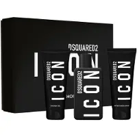 Dsquared2 Coffret cadeau DSquared² Icon Pour Homme 100 ml EDP + 100 ml gel douche + 100 ml baume après-rasage