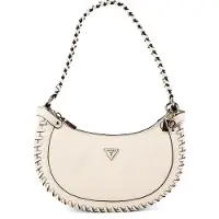 GUESS pour femme. HWBG9750010 Sac hobo à main Petra beige (OSFA), Casuel, Polyuréthane