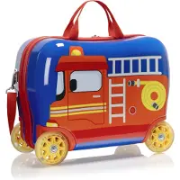 Heys Fashion Ride-On - Bagage autoportant camion de pompier, Valise, Multicolore