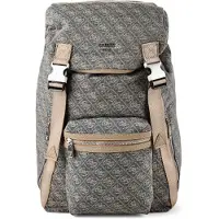 GUESS pour homme. HMBEWDP6311 Sac à dos Berlin marron (OSFA), Casuel, Coton
