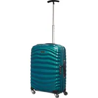 Samsonite Lite-Shock Valise à 4 Roulettes 55 cm Petrol Blue