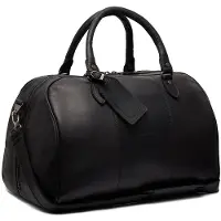 The Chesterfield Brand sac de voyage sac à épaule bandoulière Liam Travel Bag Black noir