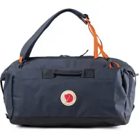 Fjall Raven Sac de voyage 'Färden Duffel' bleu foncé / orange foncé