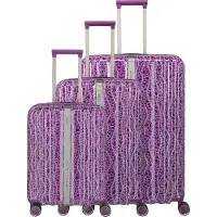 Travelite Valise à roulettes LASCANA Edition, taille L/M extensible, couleur prune