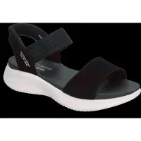 SKECHERS pour femme. 119804 Slip-ins Ultra Flex 3.0 Summerville Noir Sandales (38), 3 à 5 cm, Aucun, Casuel