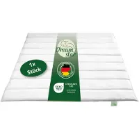 Dreamstar Couette d'hiver 135 x 200 cm | Couette en microfibres lavable et adaptée aux personnes allergiques | Eco