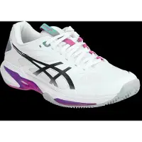 Asics Solution Speed Ff 4 Clay Shoes Blanc EU 44 Homme