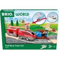 BRIO Ravensburger Coffret de train avec moteur à friction