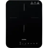 Severin KP 1032 plaque Noir, Gris Comptoir 28 cm Plaque avec zone à induction 1 zone(s)