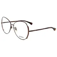 Max mara Lunettes de Vue MM5001 H 57/14/140 Shiny dark bronze Metal WOMAN MM5001 H
