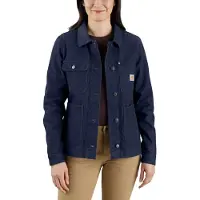 Carhartt Rugged Flex Relaxed Fit Denim Jacket Bleu L Femme