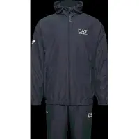 EA7 Tenue d'intérieur marine / blanc