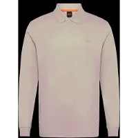 BOSS pour homme. 50527525 Polo interlock beige (XL), Casuel, Coton, Classique, Manche longue