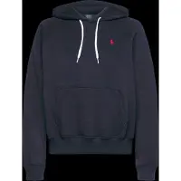 Ralph Lauren pour femme. 211971698002 Sweat-shirt en polaire Shrunken Fit navy (S), Casuel, Coton, Marine
