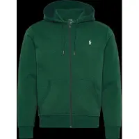 Ralph Lauren pour homme. 710881517508 Sweat en maille double et fermeture éclair verte (S), Casuel, Coton