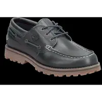 Timberland unisex pour enfant. TB0A2K8QEP81 Náuticos de Piel Authentic marine (36), Cuir, Plat, Lacets, Casuel, mode enfantine